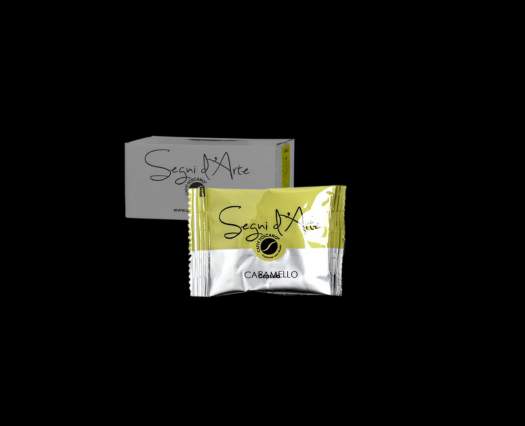 Solubile Caffè Toscano - Segni d'Arte - Caramello