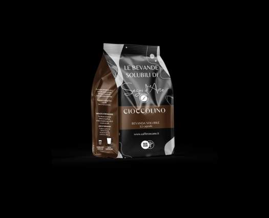 Solubile Caffè Toscano - Segni d'Arte - Cioccolino