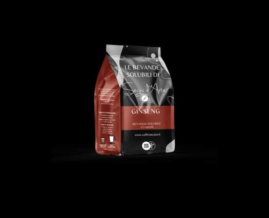 Solubile Caffè Toscano - Segni d'Arte - Ginseng