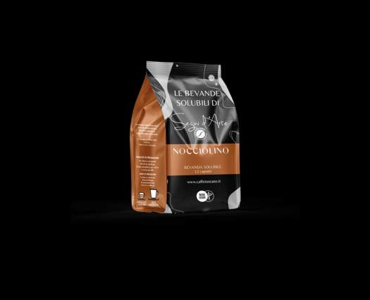 Solubile Caffè Toscano - Segni d'Arte - Nocciolino